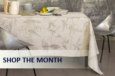 shop the month household linen made in france tablecloth napkins